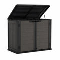 Kunststoff Au?enlagerbox Anthrazit mit Schlie?mechanismus