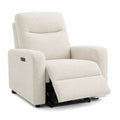 Verstellbarer Sessel mit Polyesterbezug in Beige